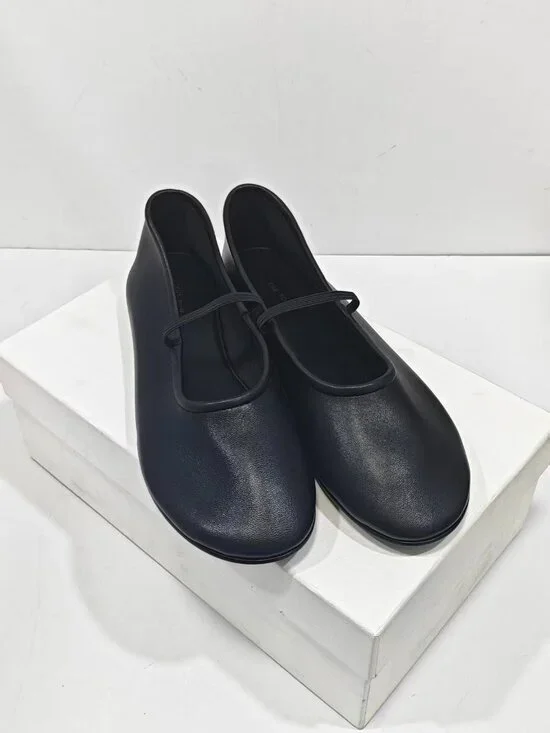 The Row Women's Black Ballet Flats - Picture 2 of 5